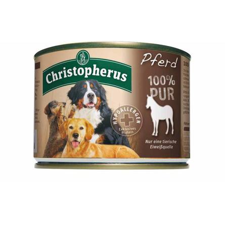 Christopherus Филе в бульоне для взрослых собак всех пород (с кониной) – интернет-магазин Ле’Муррр