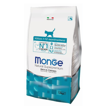 Monge Cat Сухой корм для котят (курица) – интернет-магазин Ле’Муррр