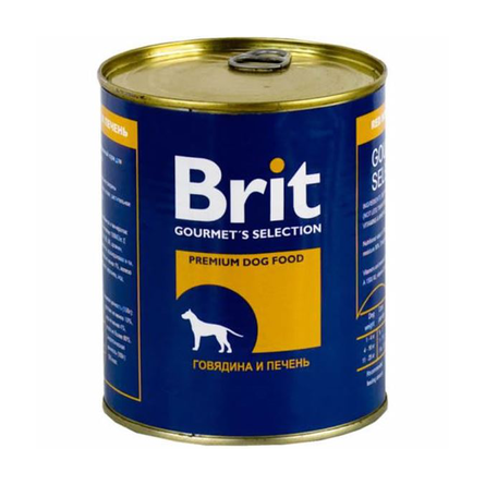 Brit Heart & Liver Паштет для взрослых собак всех пород (с сердцем и печенью) – интернет-магазин Ле’Муррр